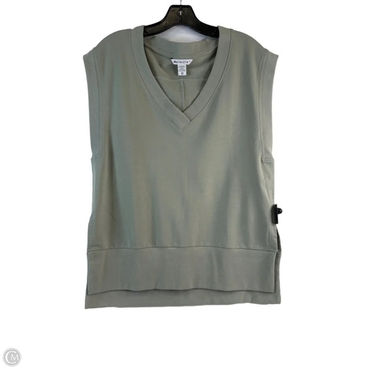 Athletic Top Short Sleeve By Athleta In Green, Size: Xs