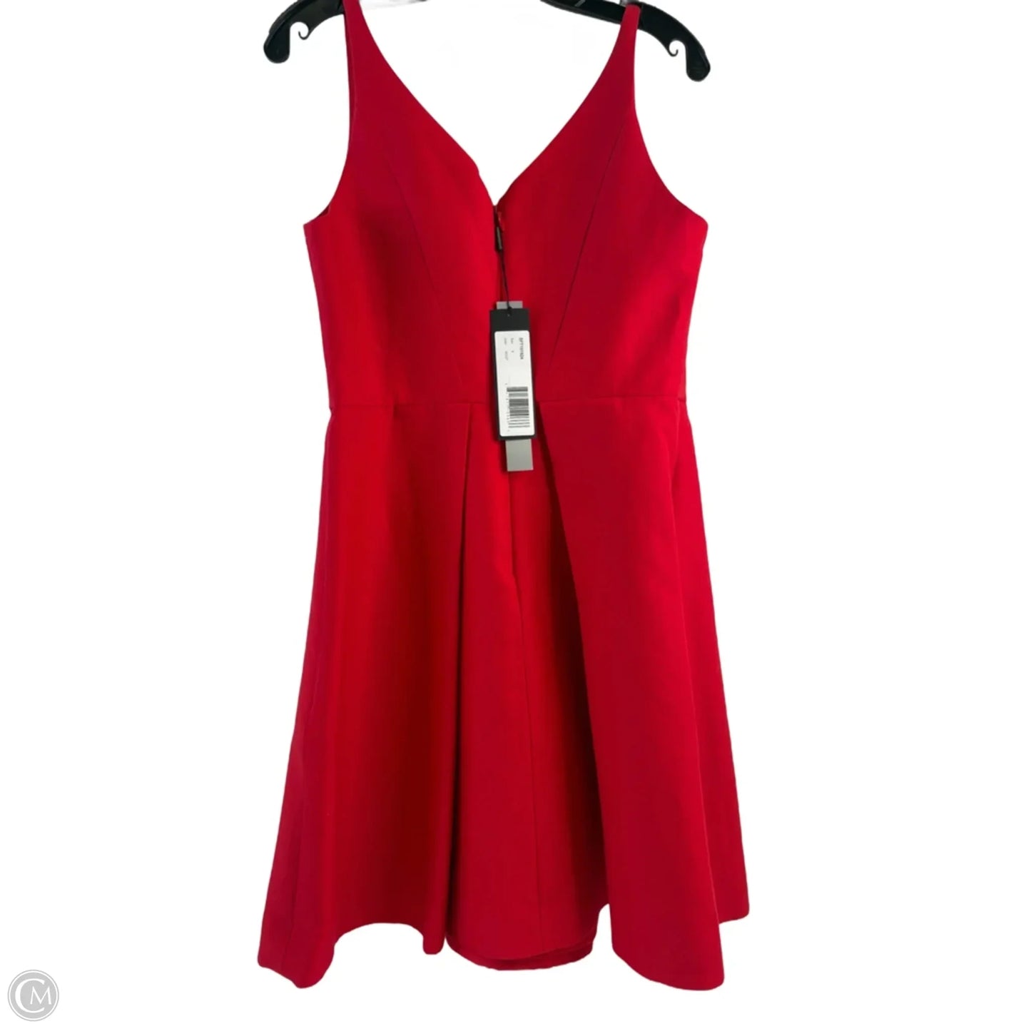 Dress Designer By Halston In Red, Size: M