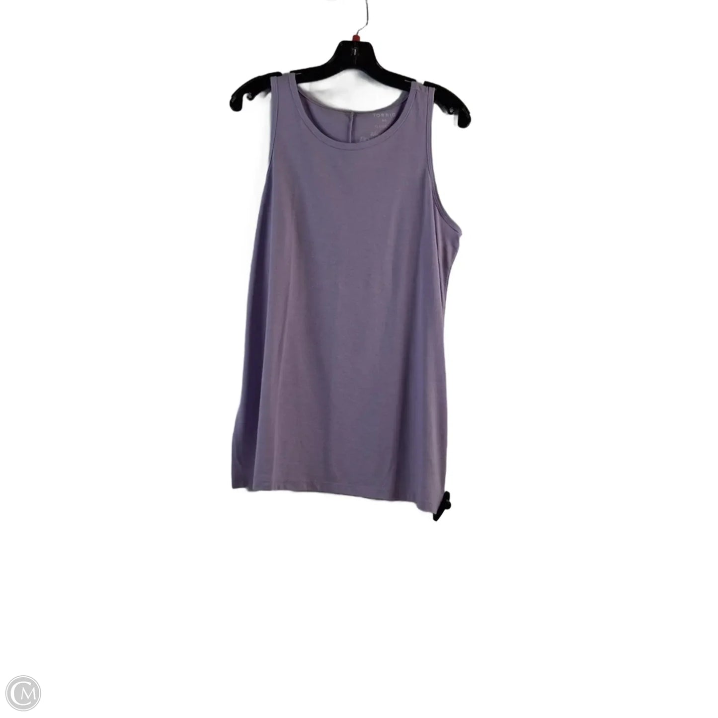 Top Sleeveless Basic By Torrid In Purple, Size: L