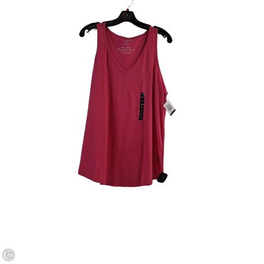 Top Sleeveless Basic By Torrid In Yellow, Size: L