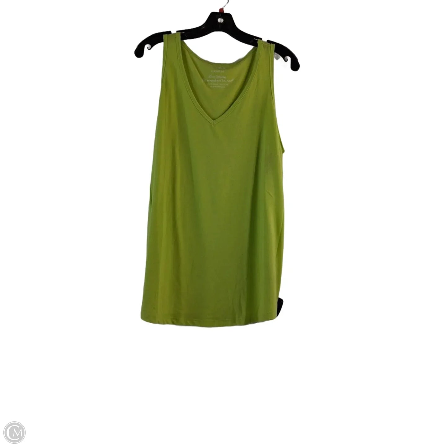 Top Sleeveless Basic By Torrid In Green, Size: L