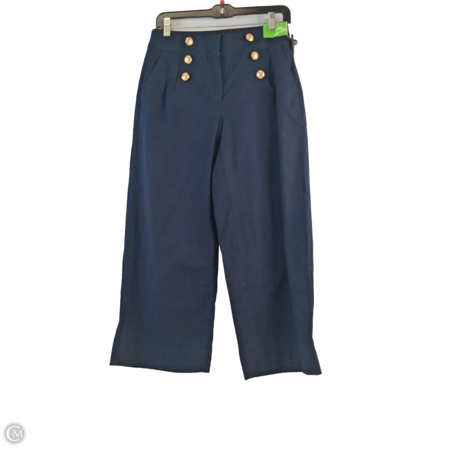 Pants Cropped By Talbots In Navy, Size: 2