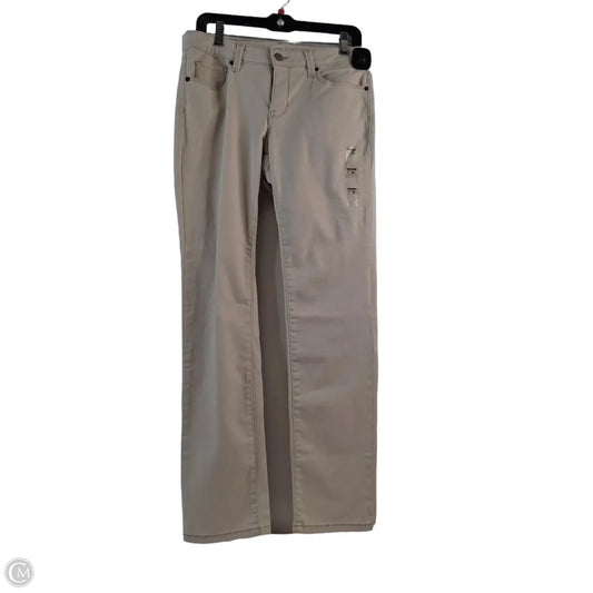 Jeans Straight By Sonoma In Beige, Size: 10