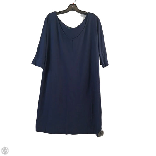 Dress Designer By Lilly Pulitzer In Navy, Size: L