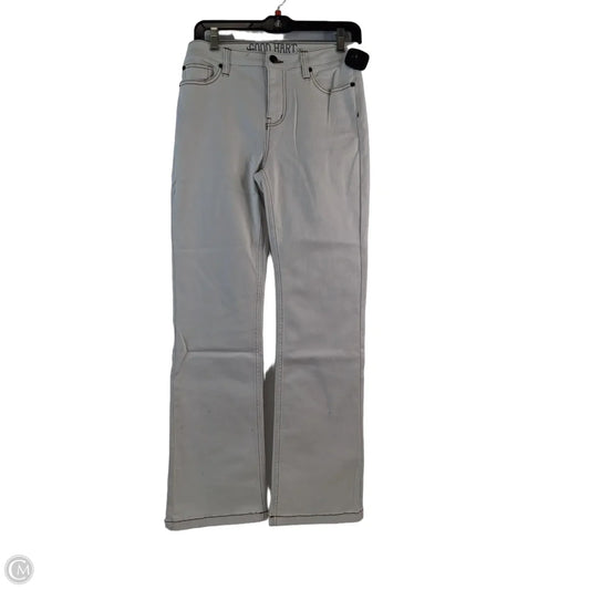 Jeans Flared By Clothes Mentor In White, Size: 4