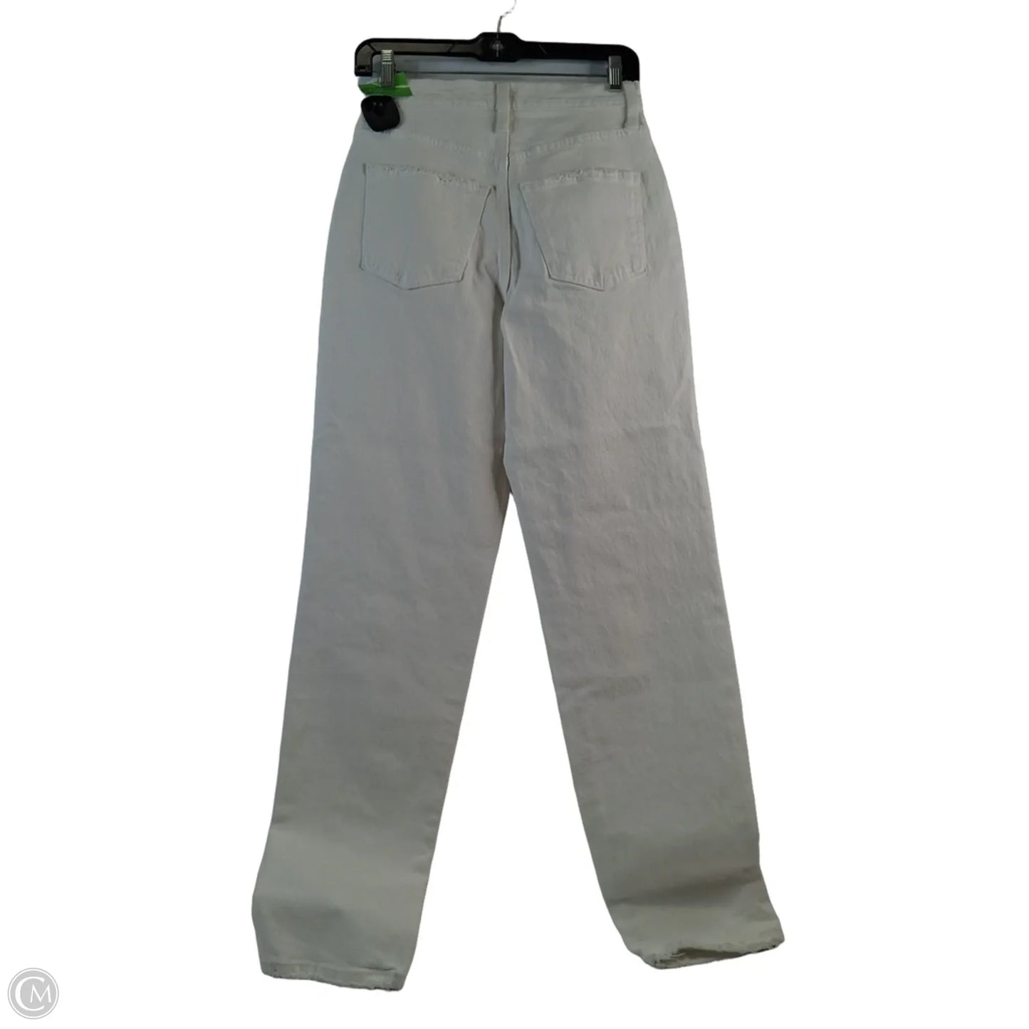 Jeans Straight By Universal Thread In White Denim, Size: 0