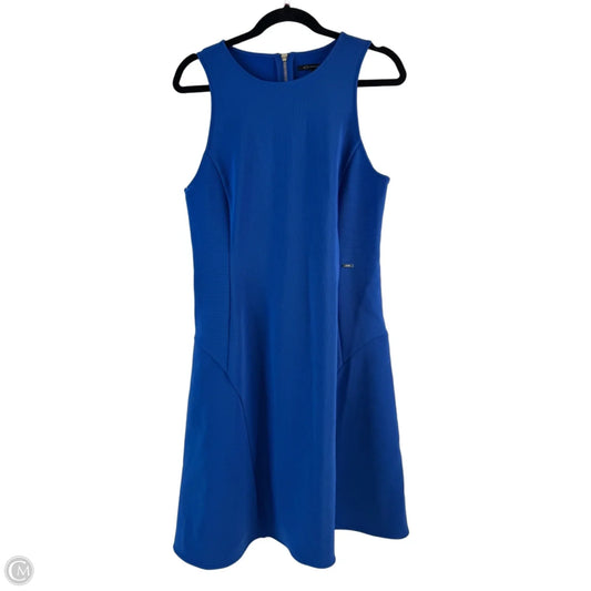 Dress Casual Midi By Armani Exchange In Blue, Size: L