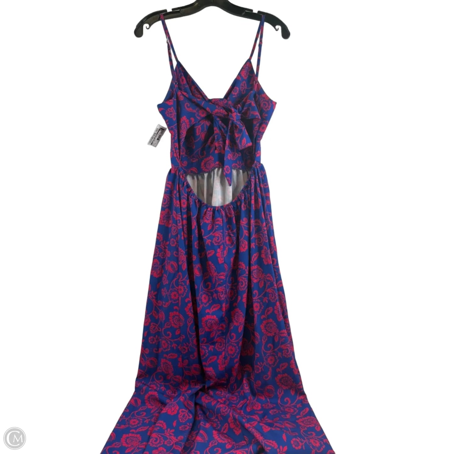 Dress Casual Maxi By Clothes Mentor In Blue & Red, Size: S