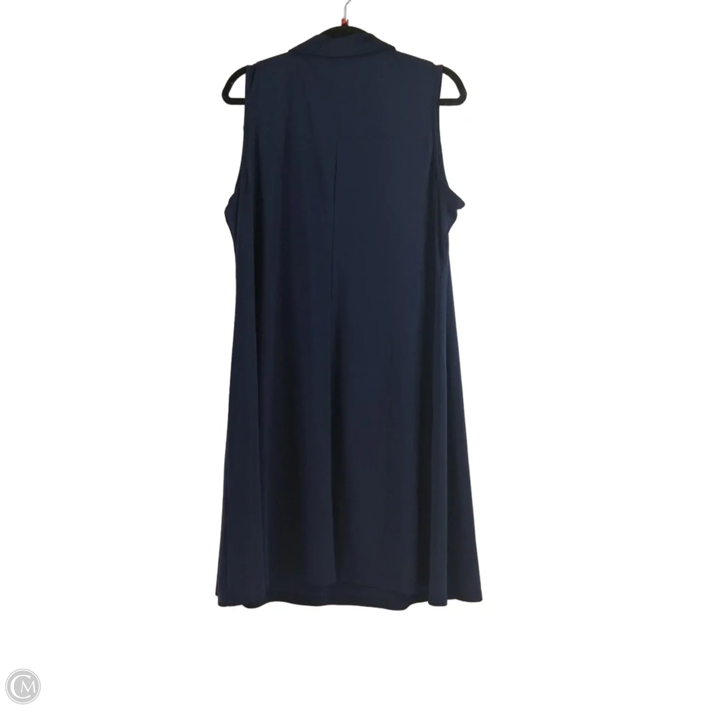 Dress Casual Midi By Clothes Mentor In Navy, Size: Xl