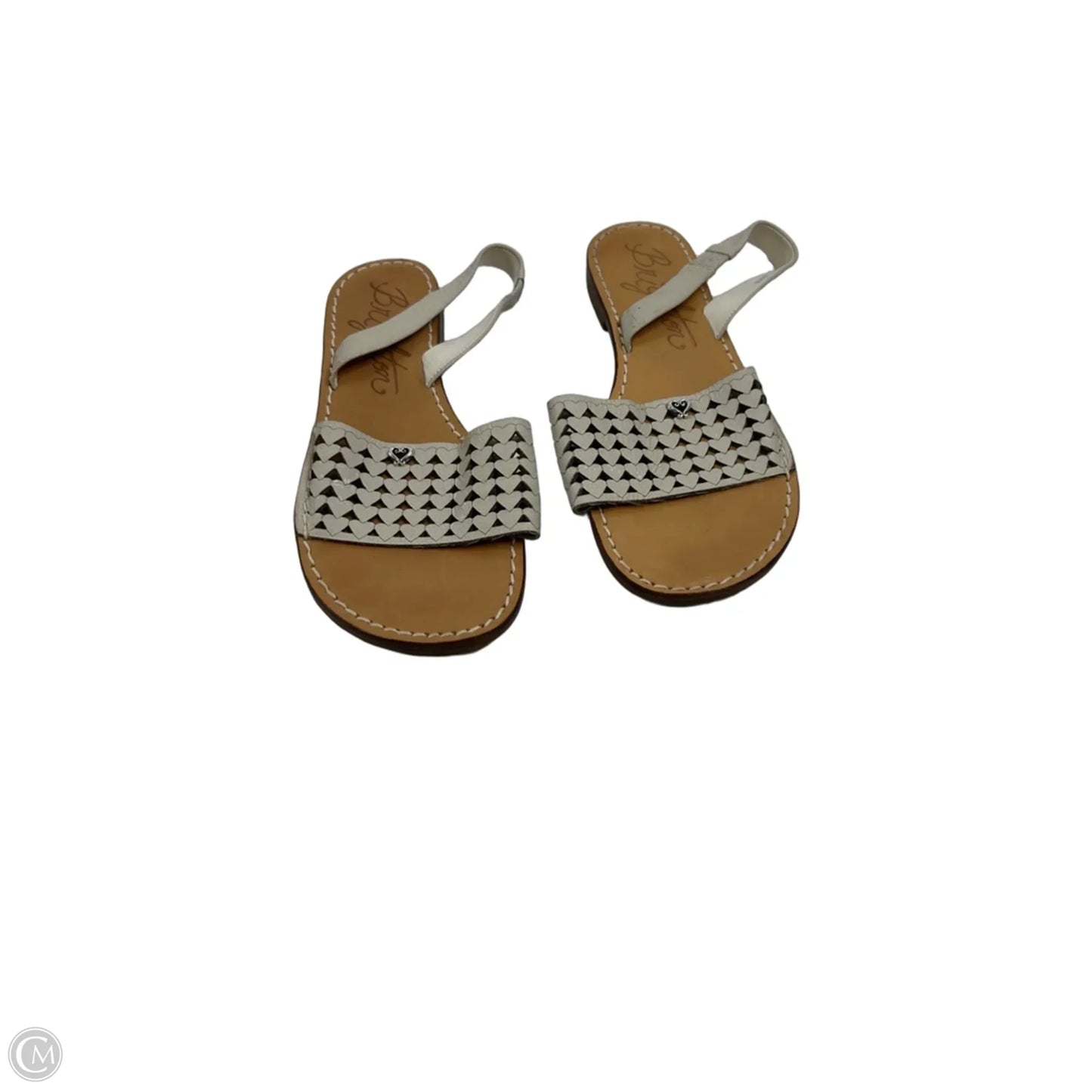 Sandals Flats By Brighton In Ivory, Size: 9