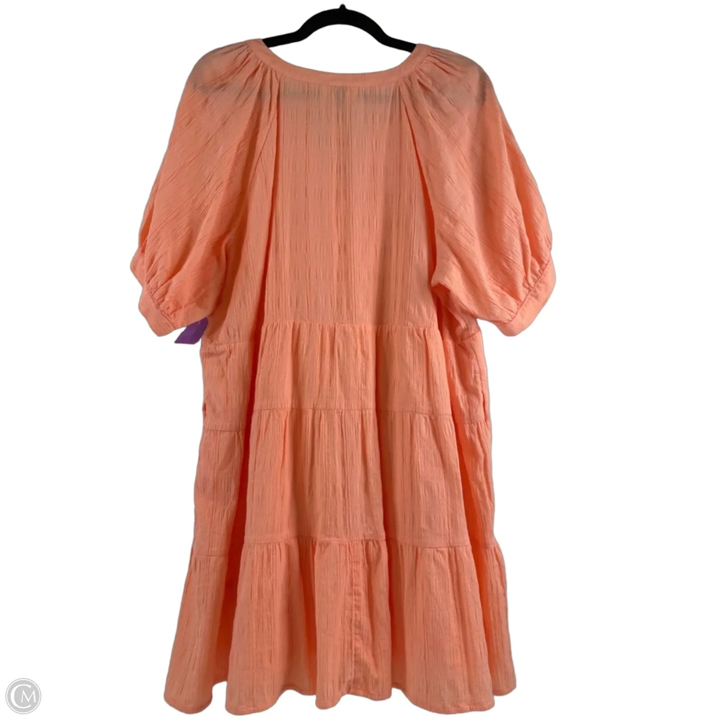 Dress Casual Midi By Universal Thread In Orange, Size: Xl