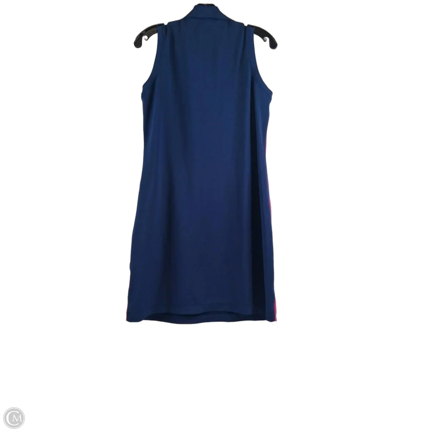 Dress Casual Midi By Vineyard Vines In Blue & Pink, Size: S