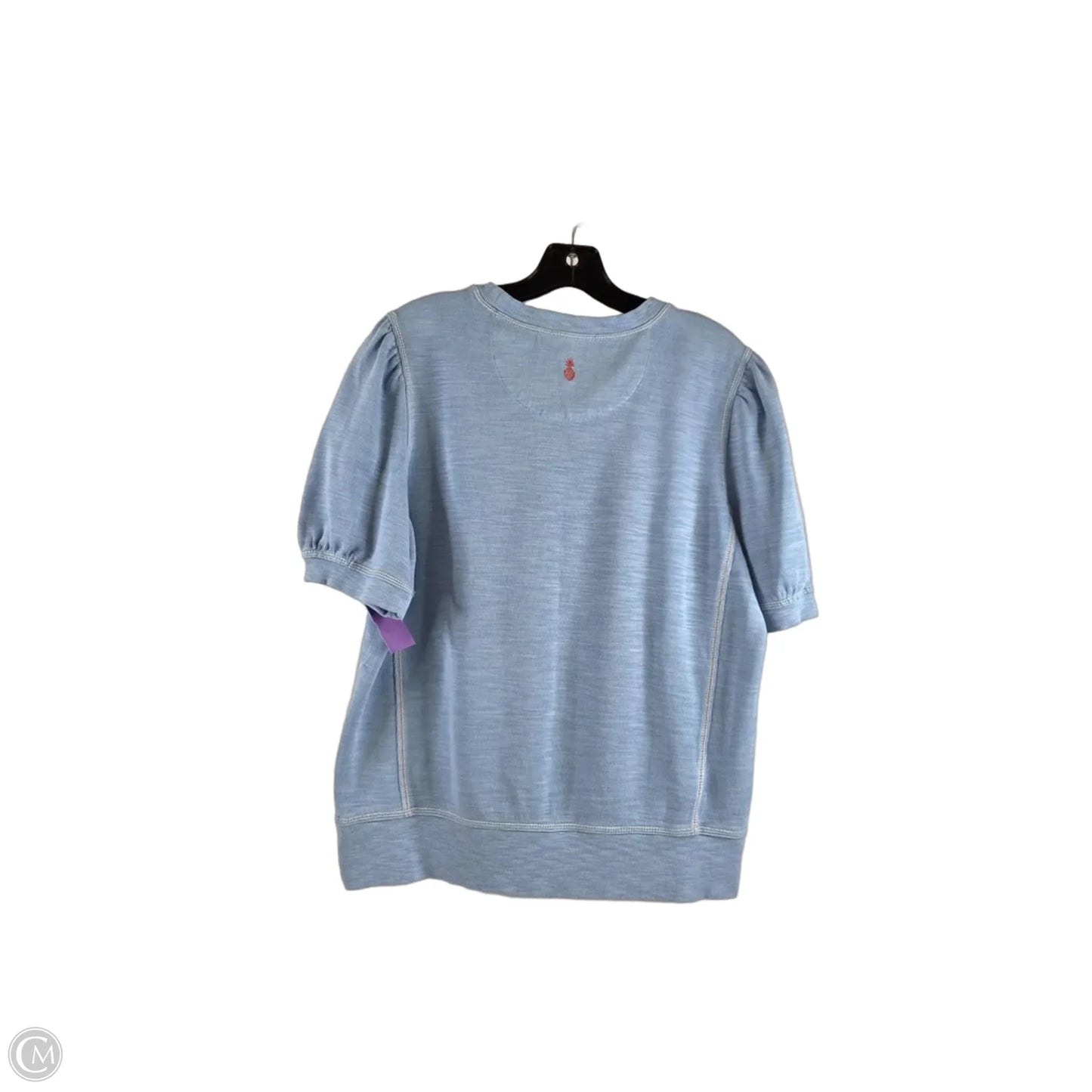 Top Short Sleeve By Clothes Mentor In Blue, Size: M