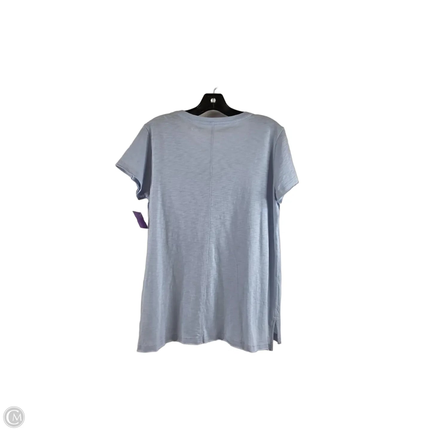 Top Short Sleeve Basic By Charlie B In Blue, Size: M