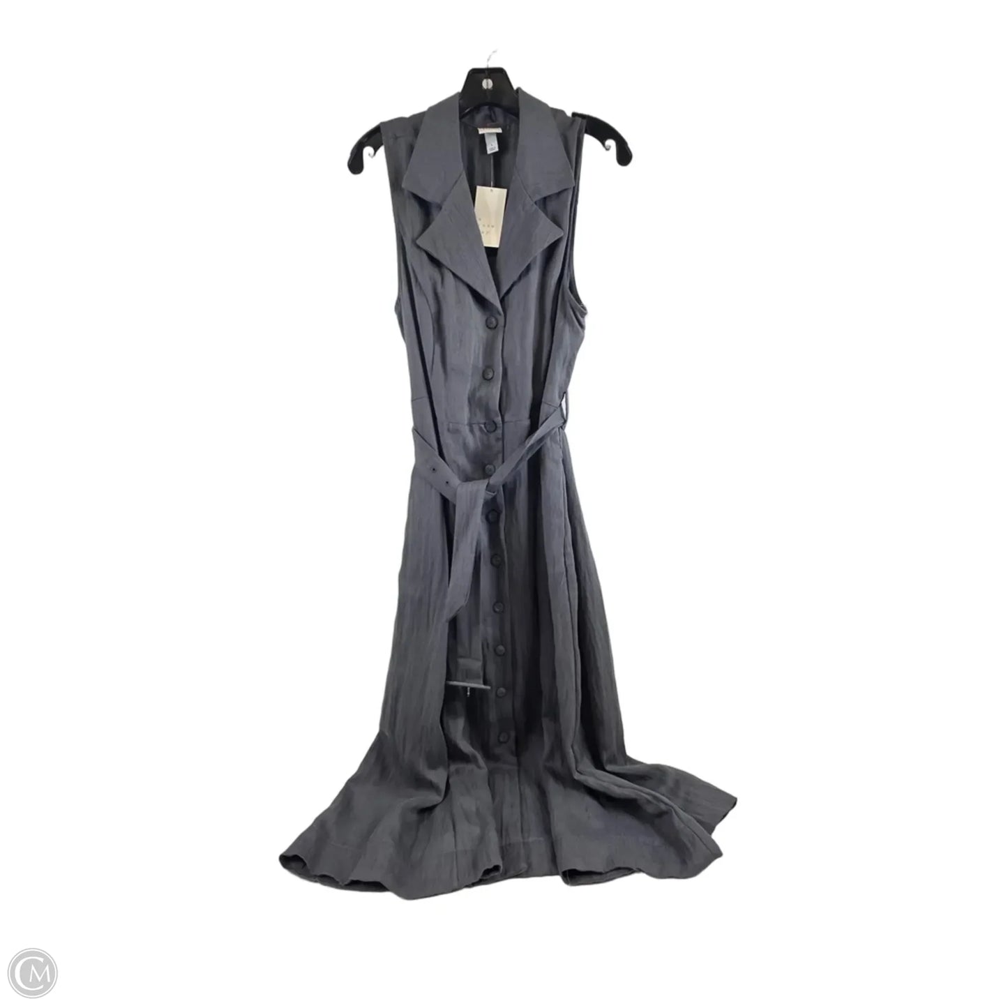 Dress Casual Midi By A New Day In Grey, Size: L