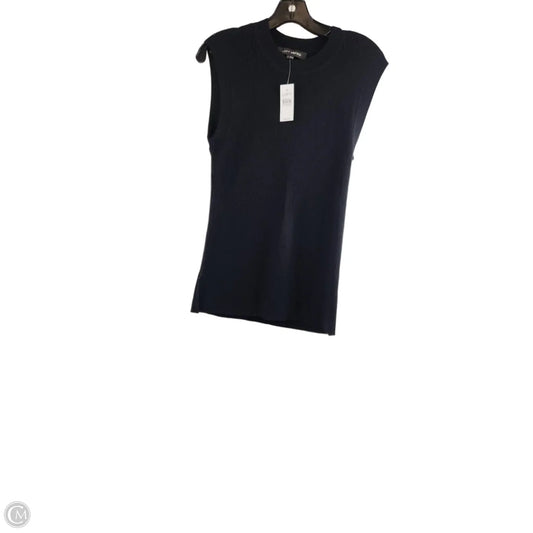 Top Sleeveless By Loft In Black, Size: L