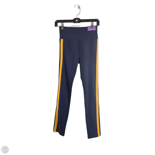 Athletic Leggings By Lou And Grey In Blue & Yellow, Size: Xs