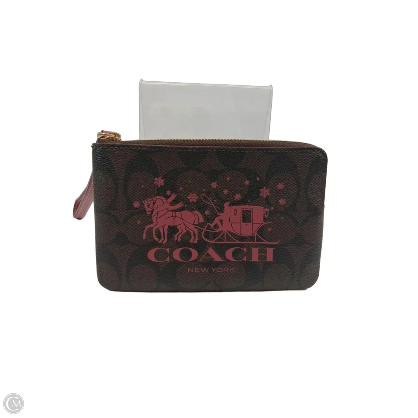 Wristlet Designer By Coach, Size: Small