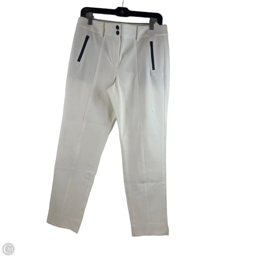 Pants Dress By Talbots In White, Size: 8p
