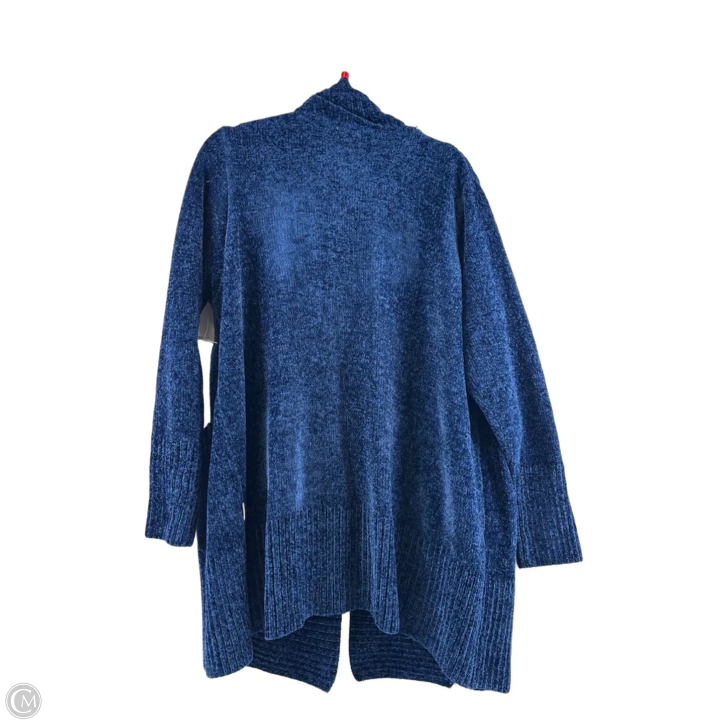Sweater Cardigan By Orvis In Blue, Size: Xl