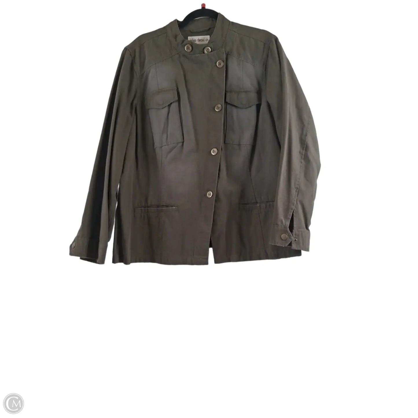 Jacket Denim By Indigo Thread In Green, Size: 10