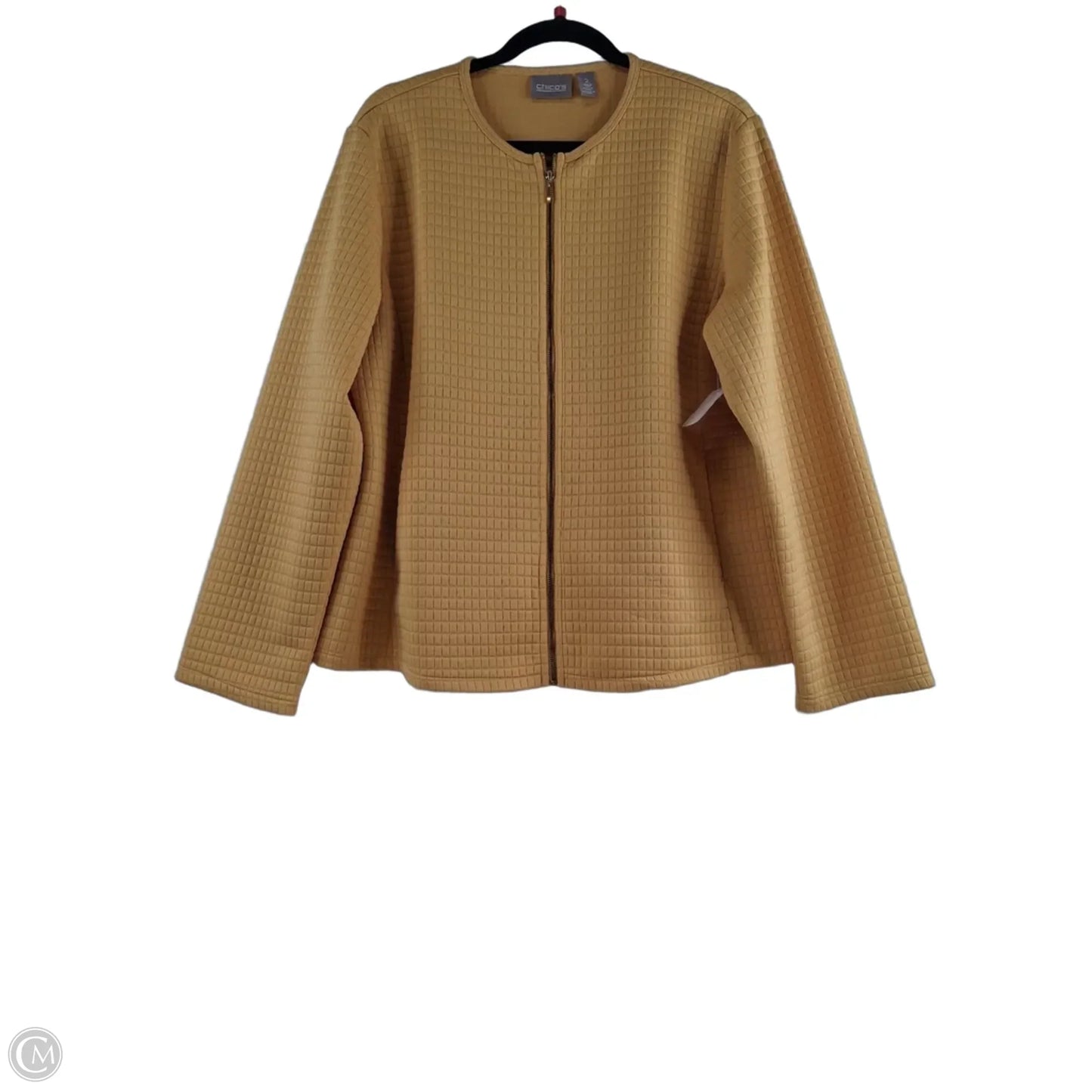 Blazer By Chicos In Yellow, Size: L