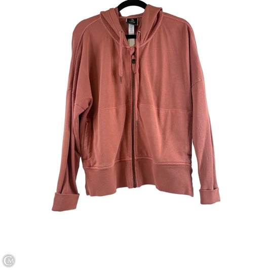 Sweatshirt Hoodie By Mpg In Orange, Size: L
