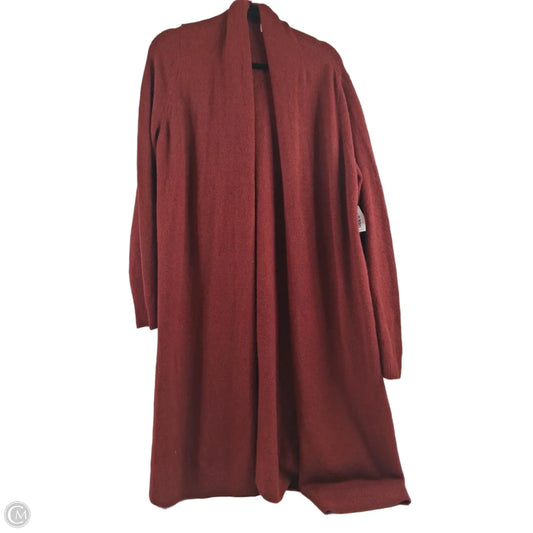 Sweater Cardigan By Old Navy In Maroon, Size: Xl