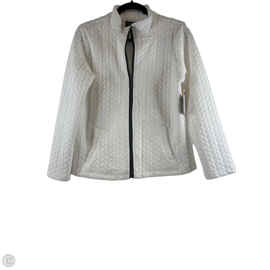 Jacket Puffer & Quilted By Onque In Black & White, Size: S