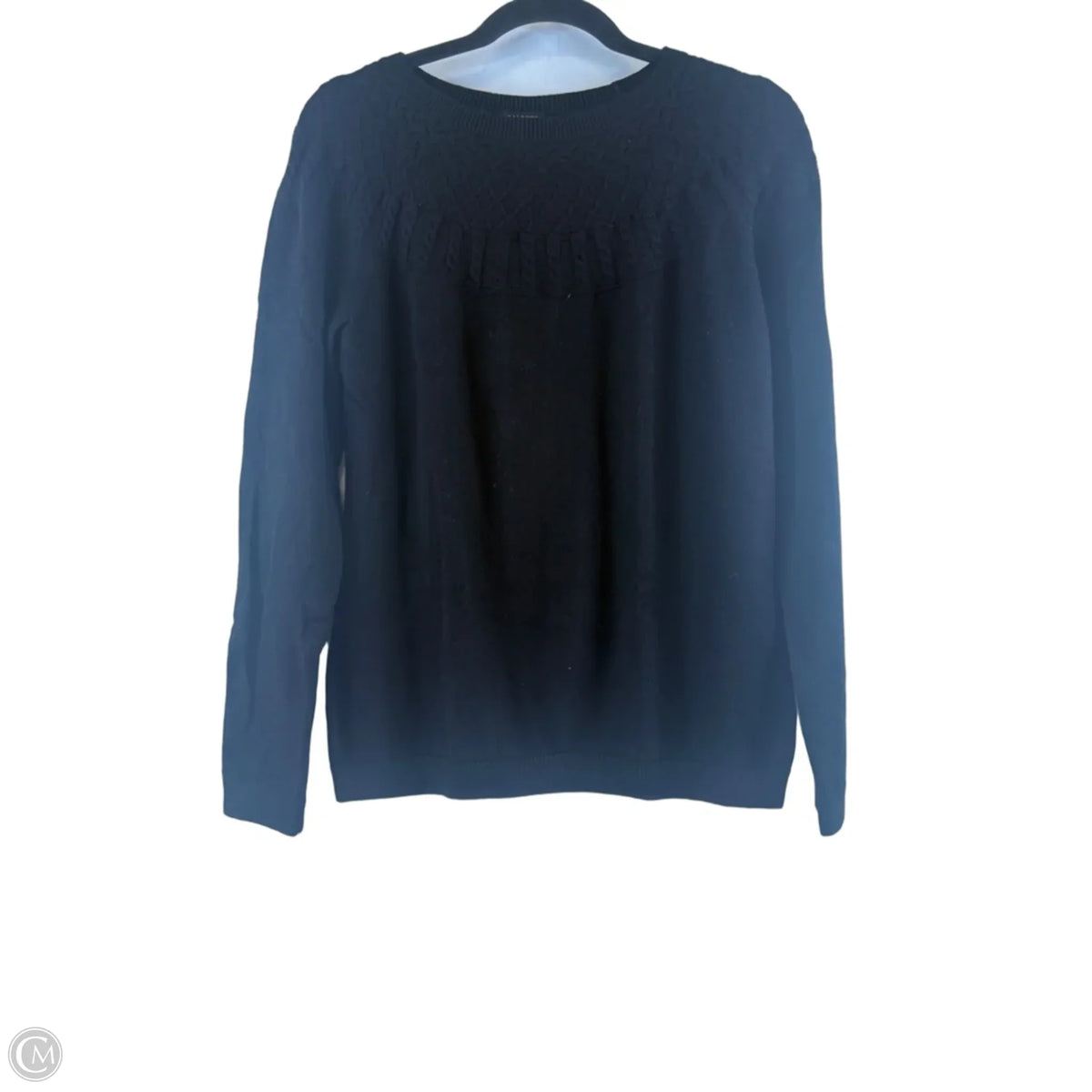 Sweater By Talbots In Black, Size: M