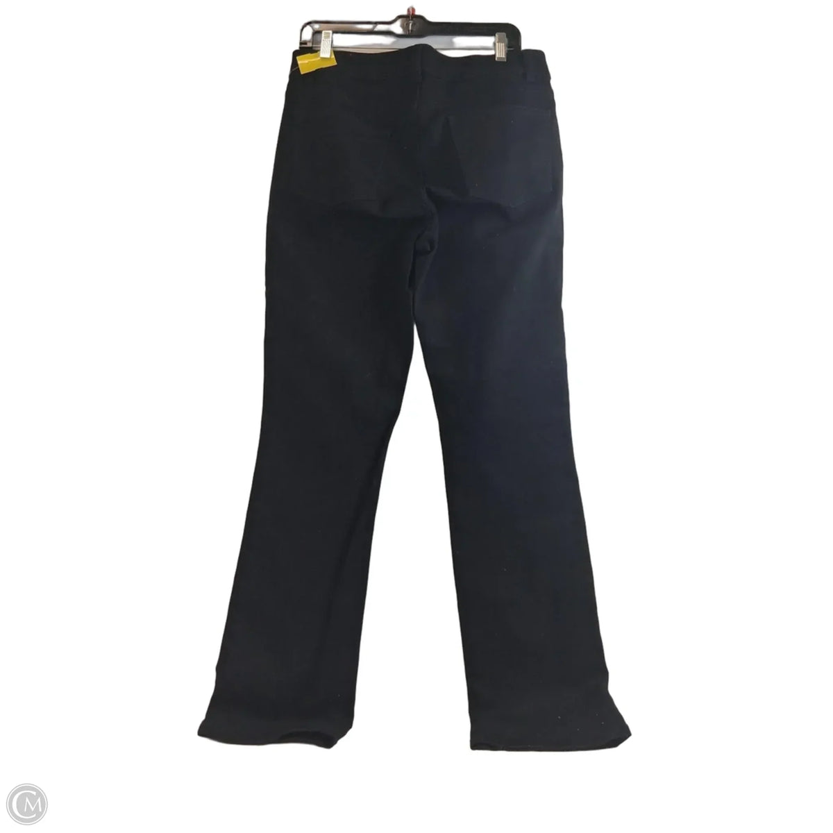 Jeans Flared By Talbots In Black Denim, Size: 10