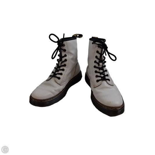 Boots Designer By Dr Martens In White, Size: 7