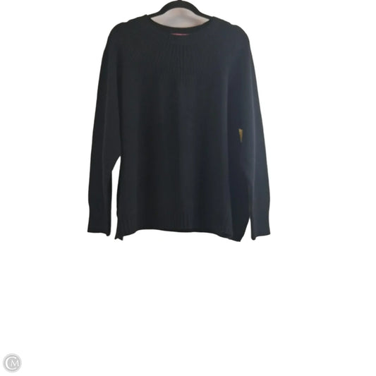 Sweater By Isaac Mizrahi Live Qvc In Black, Size: L