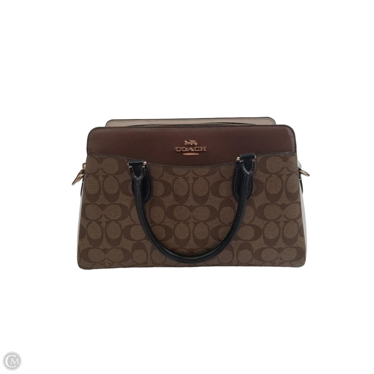 Handbag Designer By Coach, Size: Medium