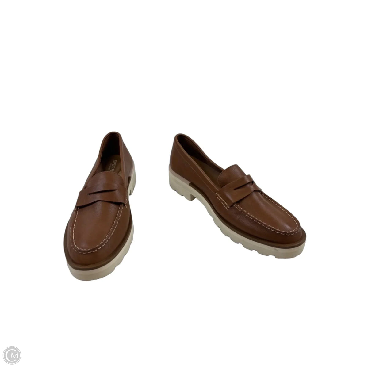 Shoes Flats By Sperry In Tan, Size: 10
