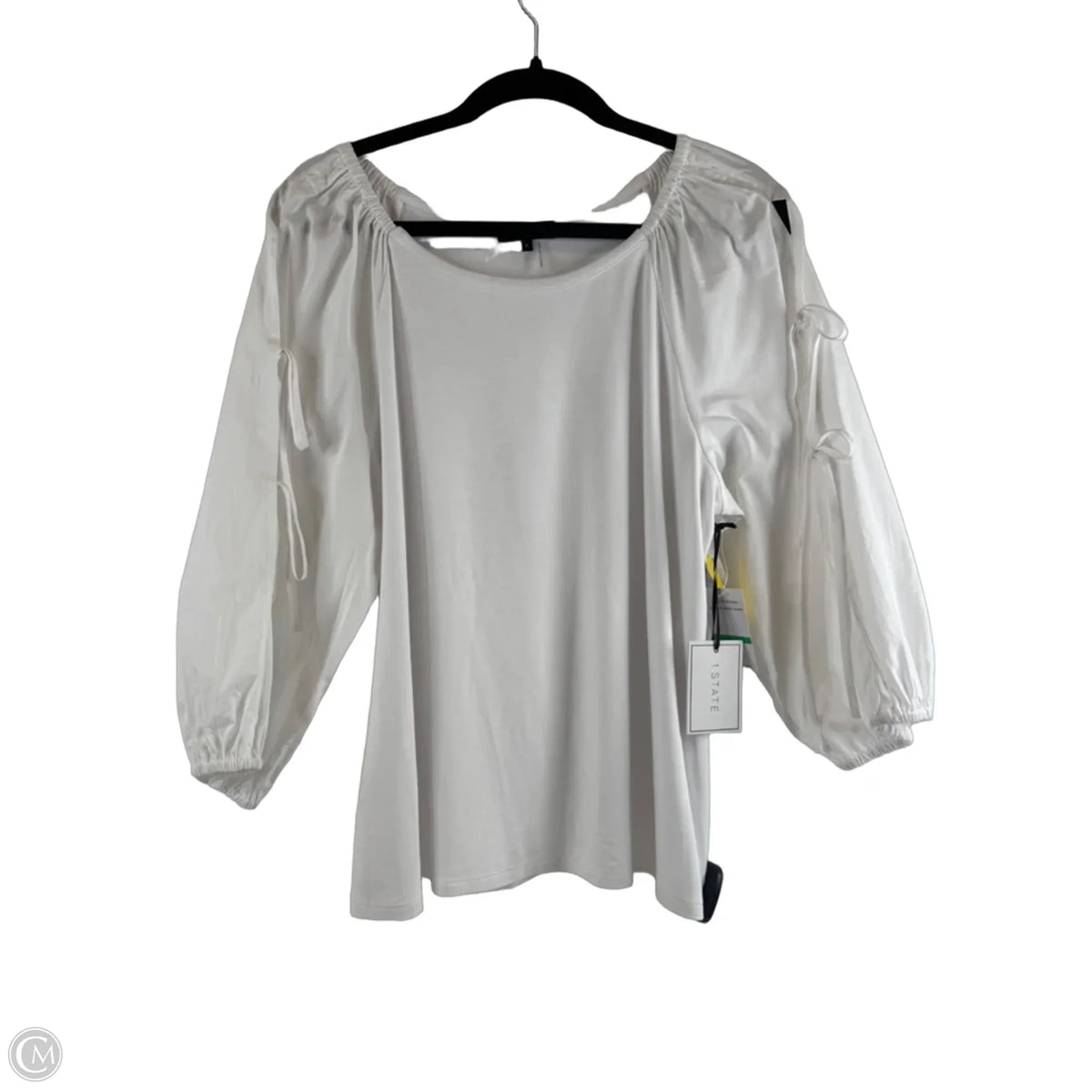 Top Long Sleeve By 1.state In White, Size: L