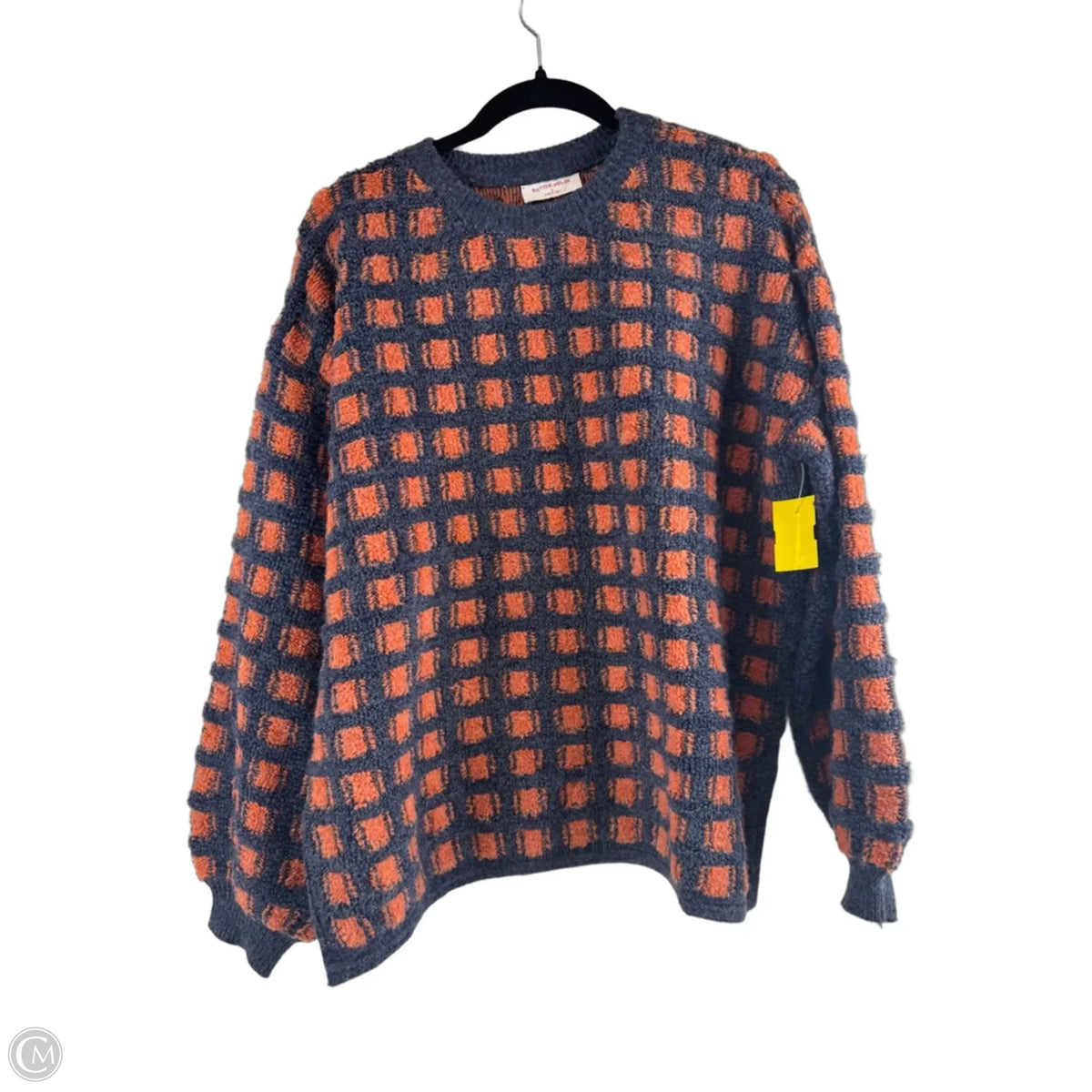 Sweater By Clothes Mentor In Blue & Orange, Size: S