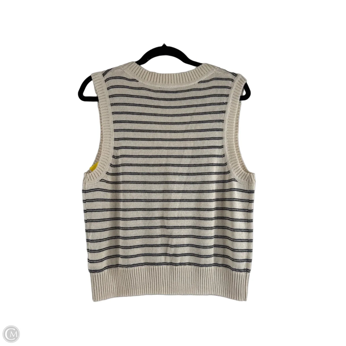 Vest Other By Gap In Striped Pattern, Size: M
