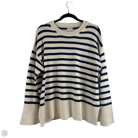 Sweater By J. Crew In Striped Pattern, Size: M
