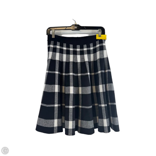 Skirt Mini & Short By Saks Fifth Avenue In Black & White, Size: 4p