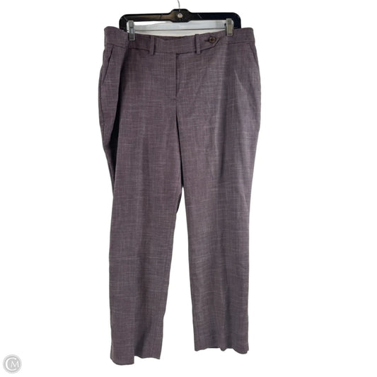 Pants Dress By Talbots In Maroon, Size: 14p