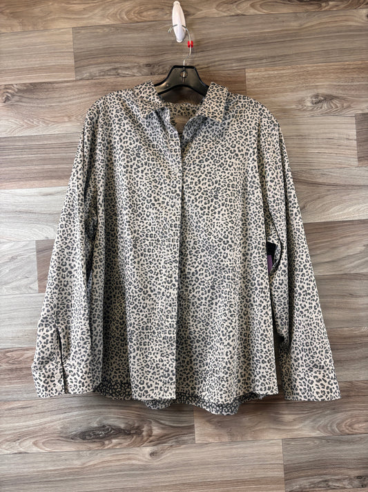 Top Long Sleeve By Chicos  Size: 1x