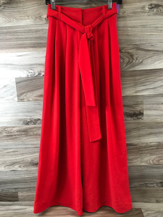 Red Pants Wide Leg Flying Tomato, Size 2