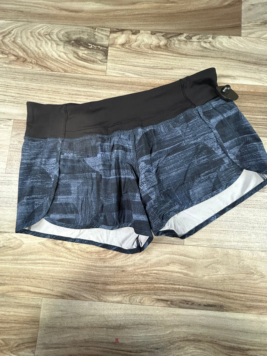 Black & Blue Athletic Shorts Lululemon, Size M