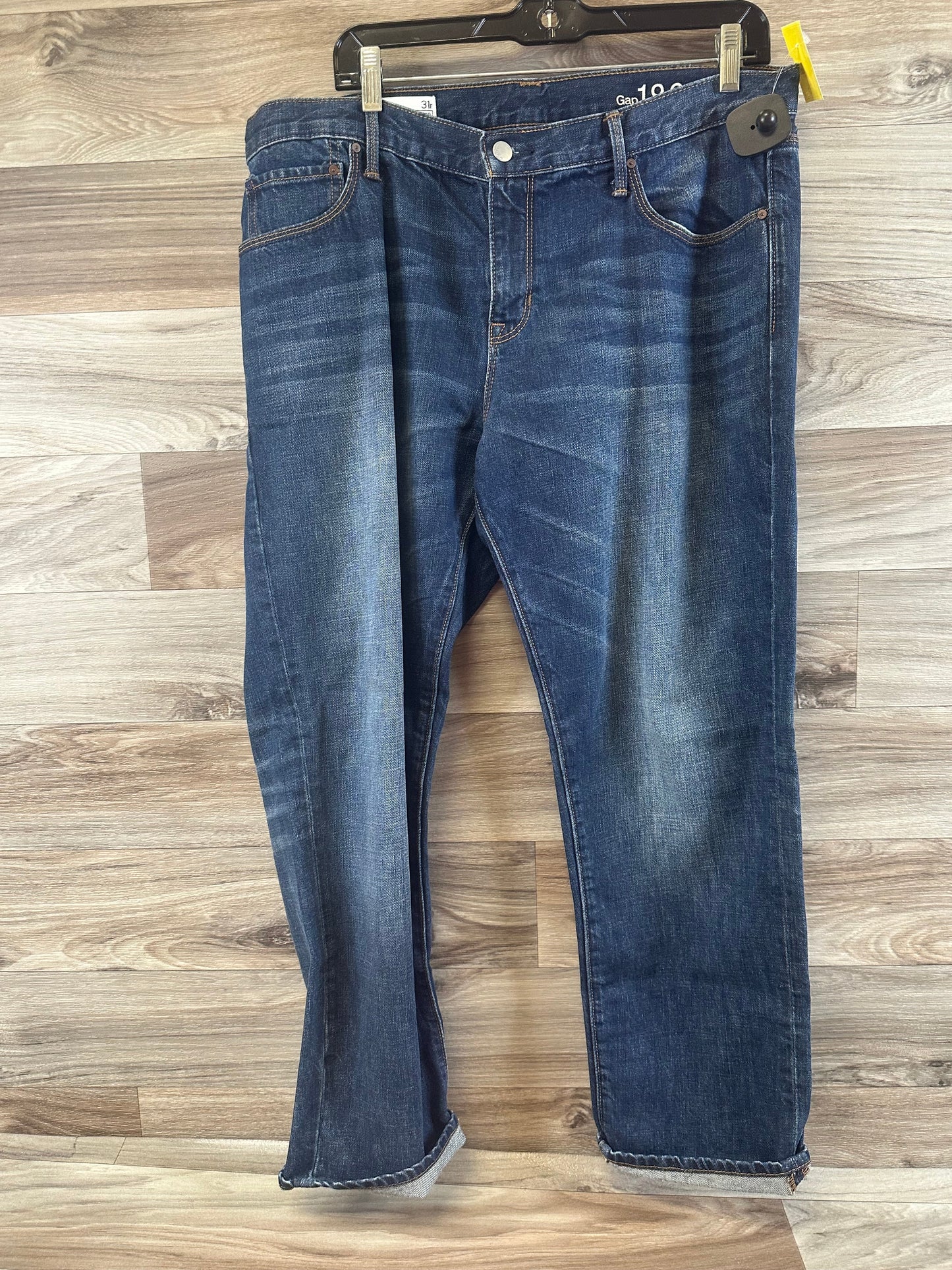 Jeans Boyfriend By Gap In Blue Denim, Size: 8