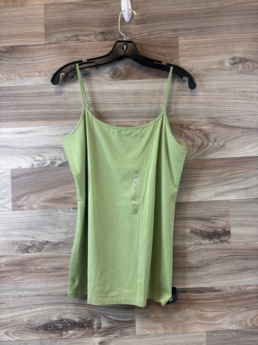 Top Cami By Loft In Green, Size: L