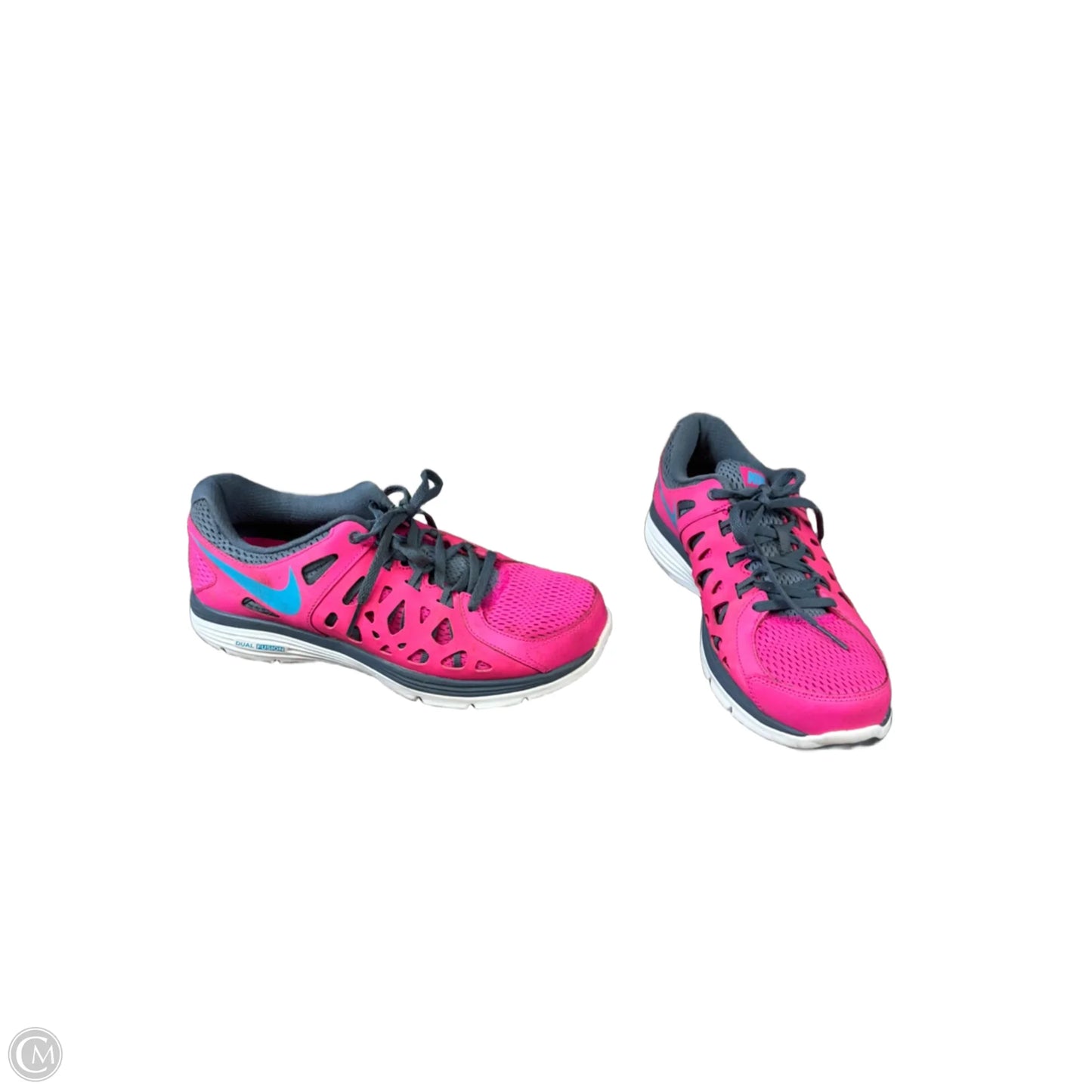 Shoes Athletic By Nike In Pink & Silver, Size: 10