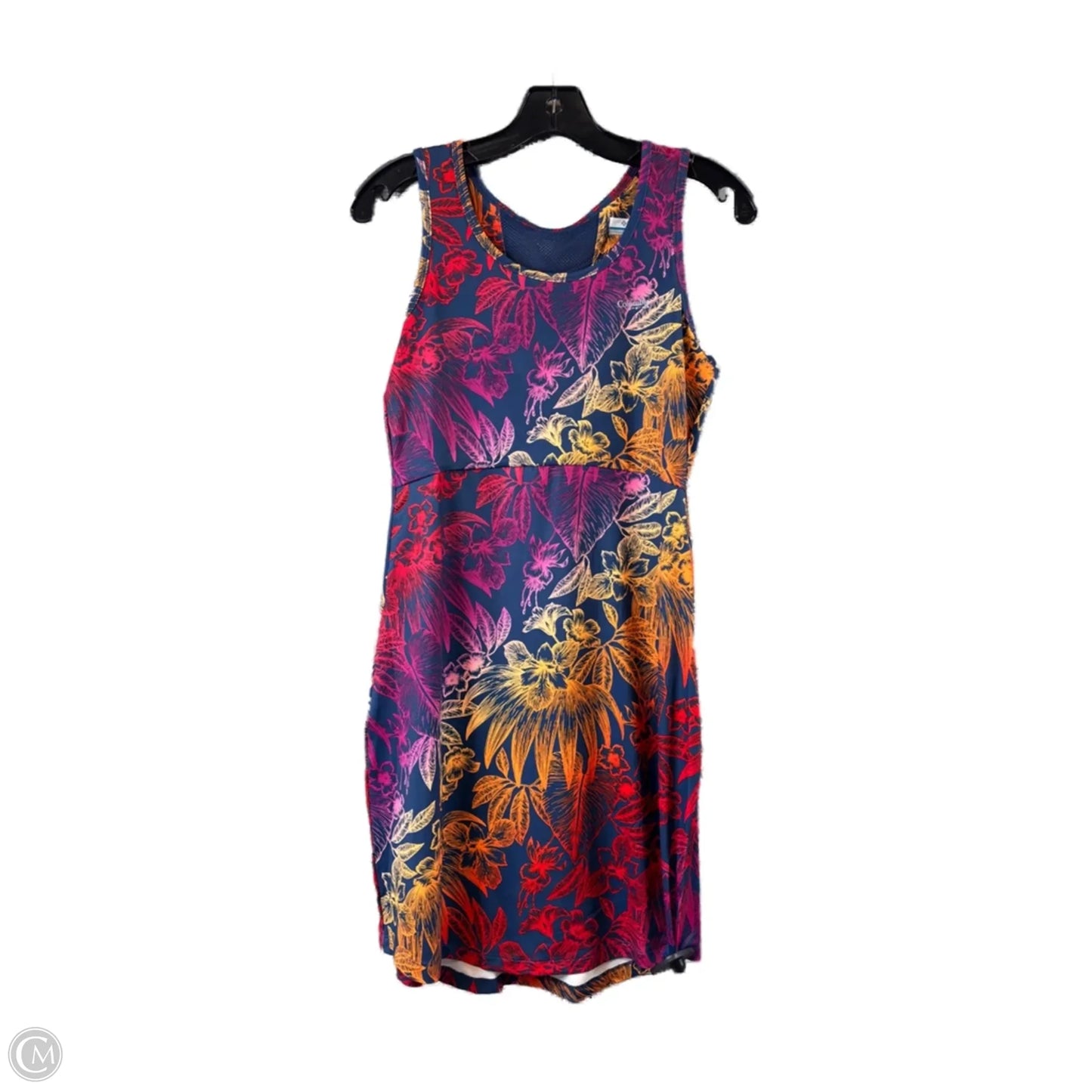 Dress Casual Midi By Columbia In Purple & Red, Size: Sp