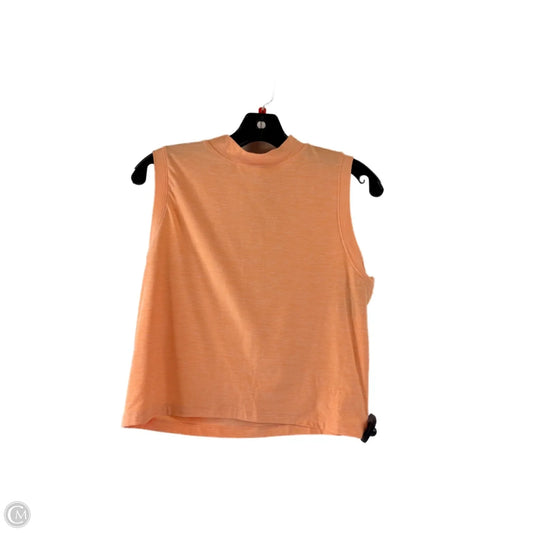 Athletic Tank Top By Calia In Orange, Size: Xs