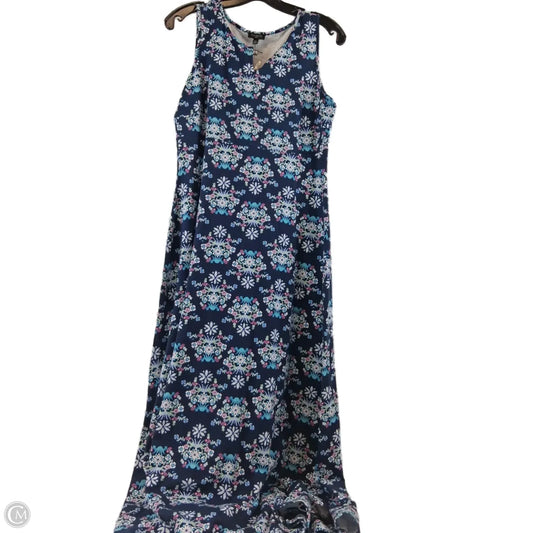 Dress Casual Maxi By Talbots In Floral Print, Size: Mp